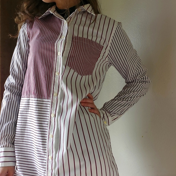 Ralph Lauren Striped Shirt Dress - Picture 1 of 6